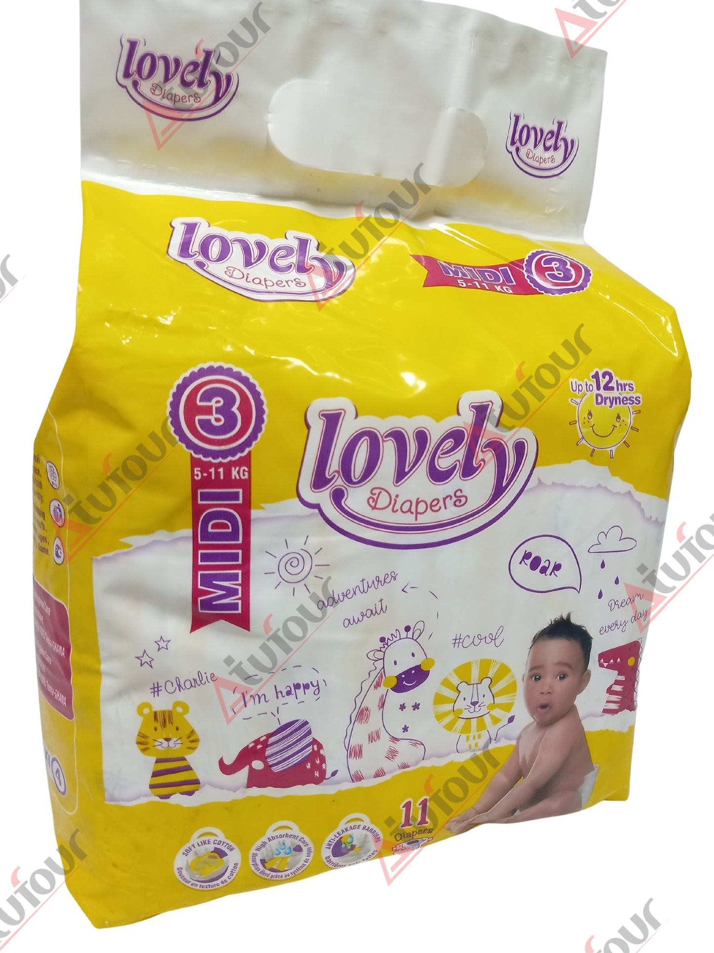 Lovely Baby Diapers Midi