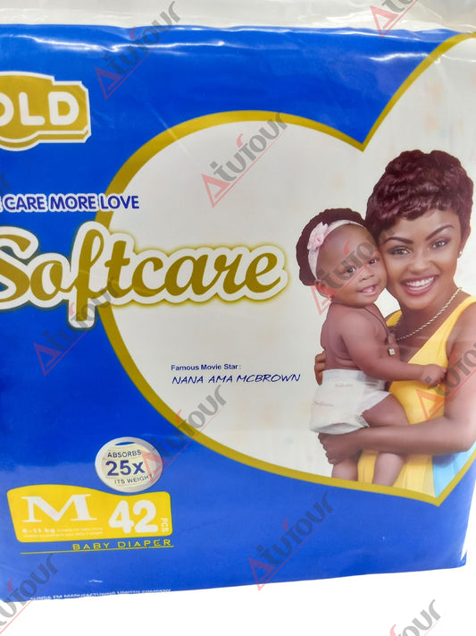 Softcare Gold Baby Diapers M42